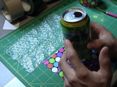 How to make a Duct tape Soda can Coolie!