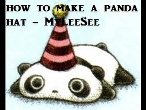 How to Make a Panda Hat Tutorial