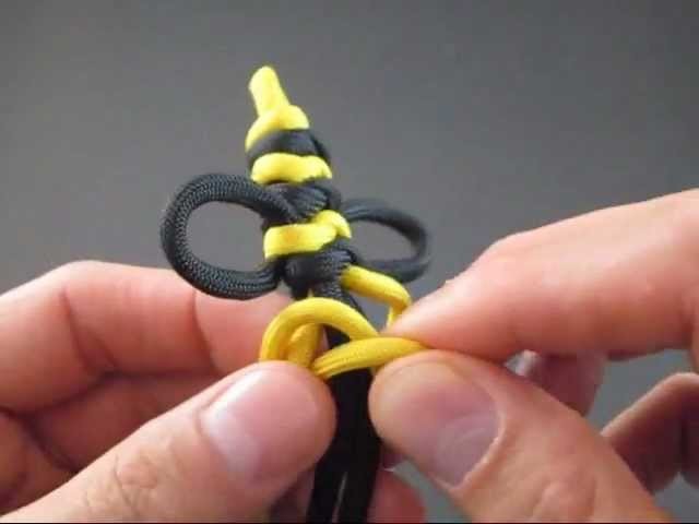 How to Make a Paracord Bumblebee (Necklace) by TIAT