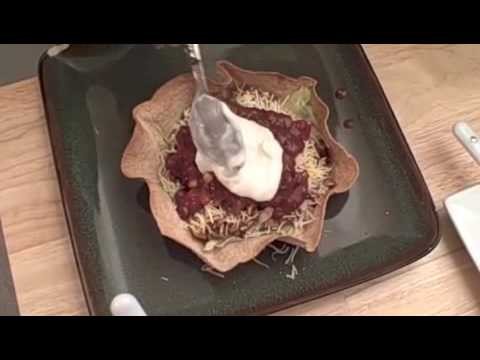 How to Make A Taco Salad Bowl Shell For Taco Salad (part 2)