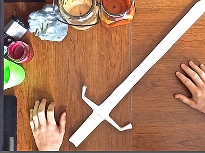 How to Make an Awesome Paper Sword (Easy Tutorial)