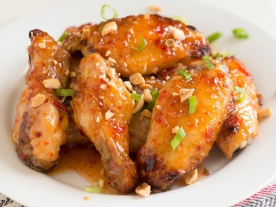 How to Make Asian Sweet Chili Baked Chicken Wings - Chicken Wings Recipe
