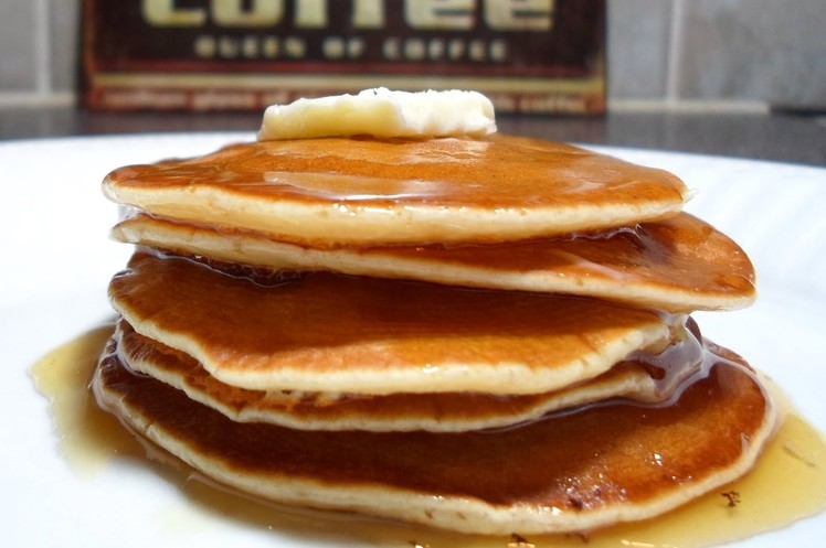 How to Make Pancakes - and Homemade Pancake Syrup!