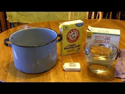 How to make your own Laundry Detergent at Home for Pennies a Load!