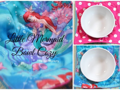 How To: Sew a Little Mermaid Bowl Cozy (GIVEAWAY CLOSED)