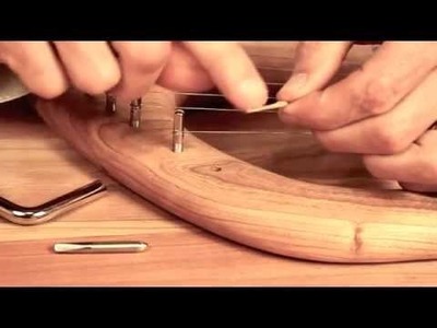 How to String and Tune Your Lyre -- from Palumba, offering kinder lyres for Waldorf schools