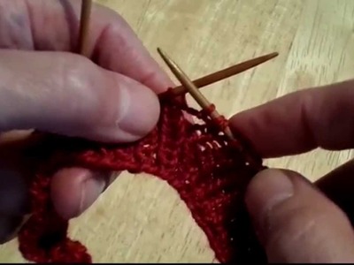 Increase Stitches in Pairs on a 1 x 1 ribbing