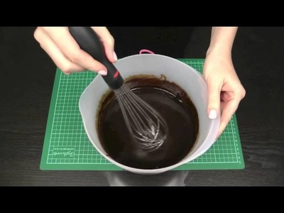 Make Chocolate Ganache Frosting EASY Recipe and Instructions - A Cupcake Addiction How To Tutorial