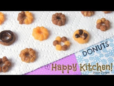 Mini Donut - How To - Kracie Happy Kitchen. Popin' Cookin' - Japanese Candy Kit