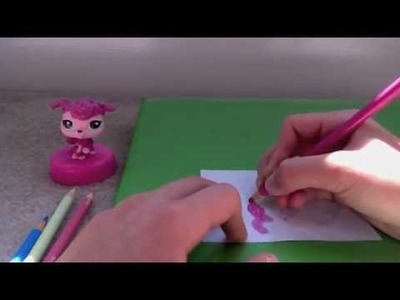 My Drawings of LPS ( How to Draw Poodle )