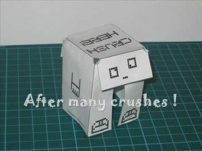 Paper Toy : Re-crushable !