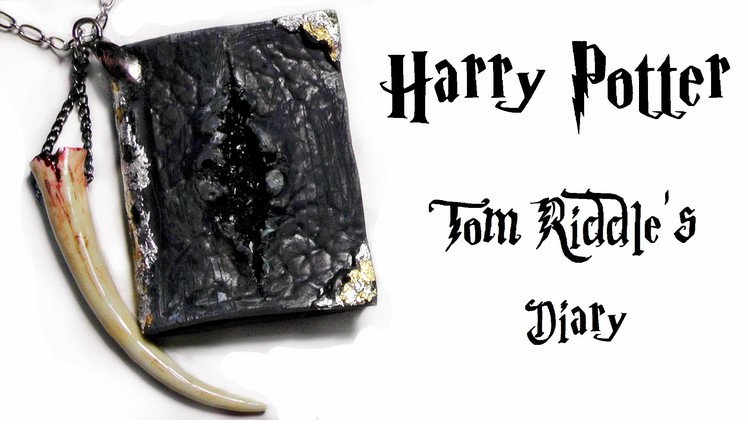 Polymer Clay - Harry Potter - Tom Riddle's Diary