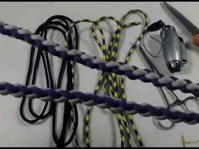 Rock Paracord - How to Make a Round Braid Lanyard