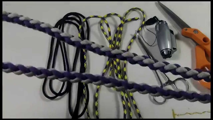 Rock Paracord - How to Make a Round Braid Lanyard
