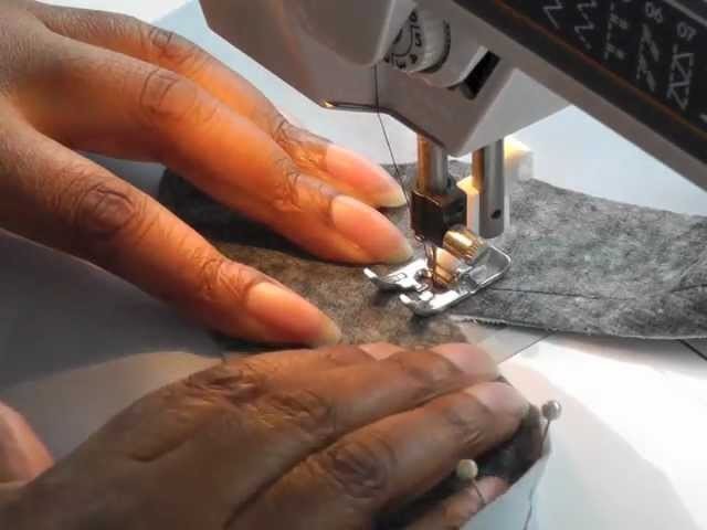 Sewing Facing to a V Neckline