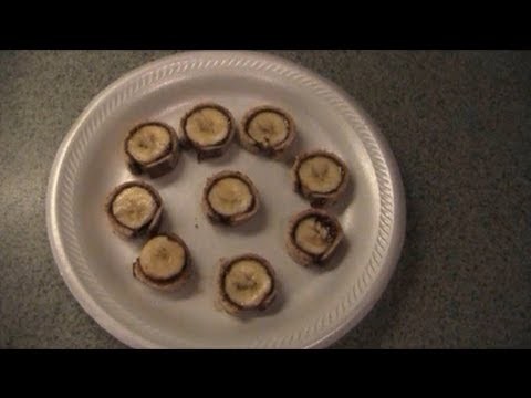 Snacks Nutella Banana Sushi Roll