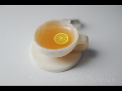 Tea Tutorial Miniature Food Tutorial, Polymer Clay Tutorial