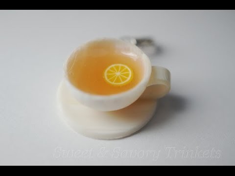 Tea Tutorial Miniature Food Tutorial, Polymer Clay Tutorial