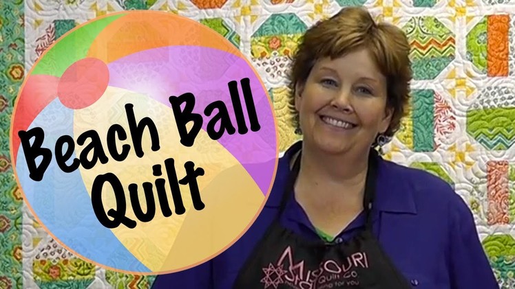 The Beach Ball Quilt- Easy Quilting With Jelly Rolls!