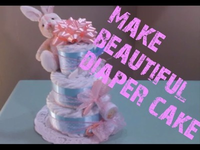 Three Tier Diaper Cake Instructions How-To Guide