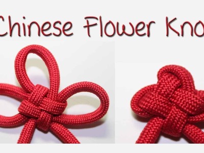 Tutorial: Chinese Flower Knot (3 Petal Version)