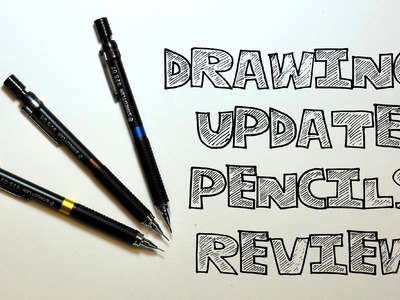 Vlog #2 - Drawing Update and Pencils Review