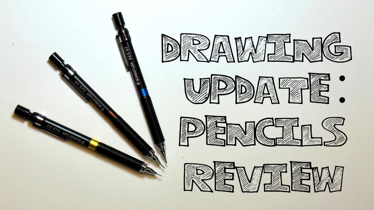 Vlog #2 - Drawing Update and Pencils Review