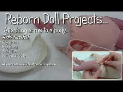 Weighting the shoulder and Attaching the arm - Reborn Tutorial