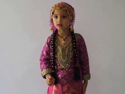 Aarna Rai Fancy dress competition kashmiri girl won first prize