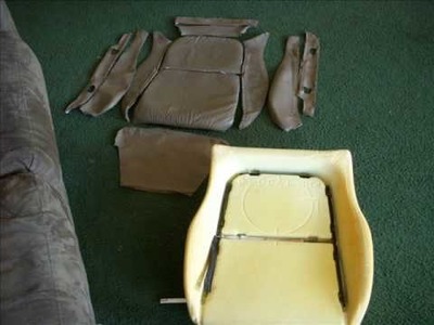 Car seat upholstery