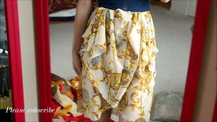 D&G Spring 2012 Inspired Skirt tutorial