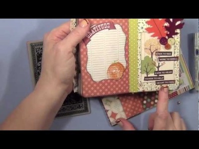 Fall Project Series # 9 - Gratitude Journal and Giveaway