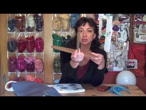 Felting with a resist - Intro