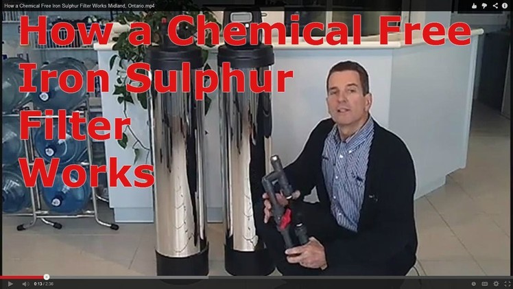 How a Chemical Free Iron Sulphur Filter Works