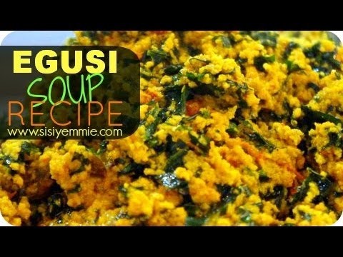 HOW TO COOK EGUSI SOUP!