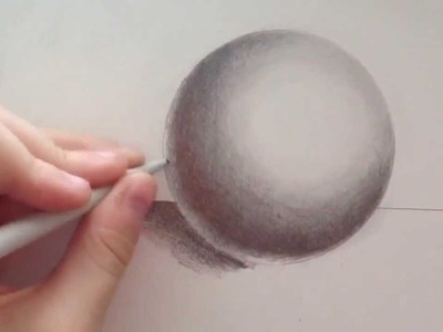 How to Draw a Realistic Sphere with Pencil