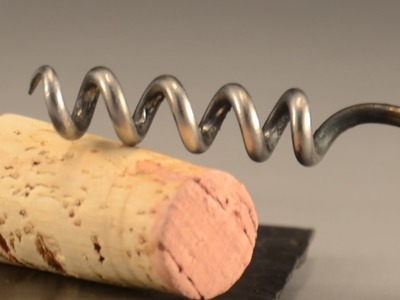 How to Forge a Corkscrew Worm.
