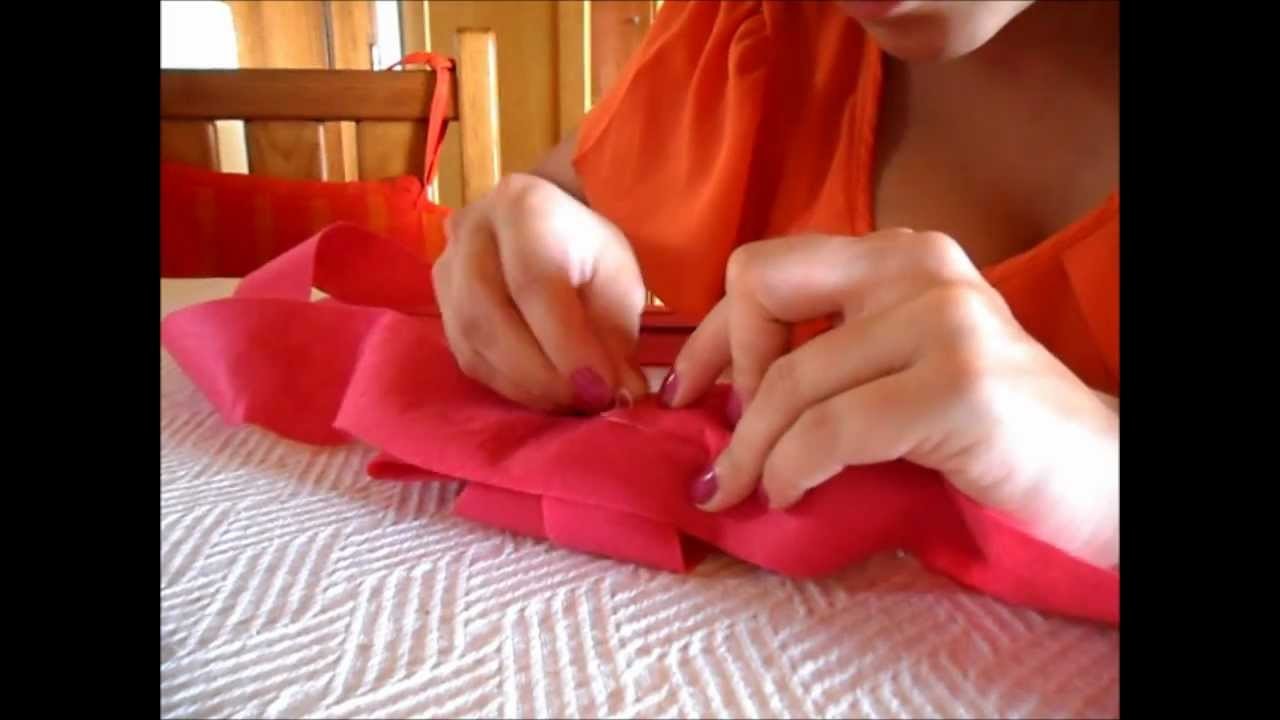 How to make a skirt for the crib