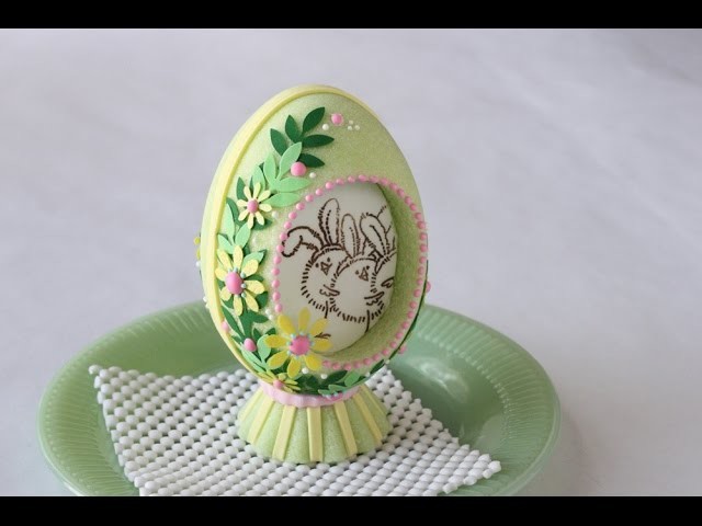 How to Make Cast Sugar Easter Eggs with Edible Papers - Part 2 (Assembly)