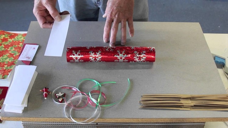 How to make Christmas Crackers by Olde English Crackers
