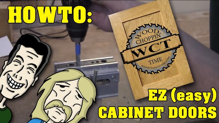 How to make (easy) EZ  cabinets doors