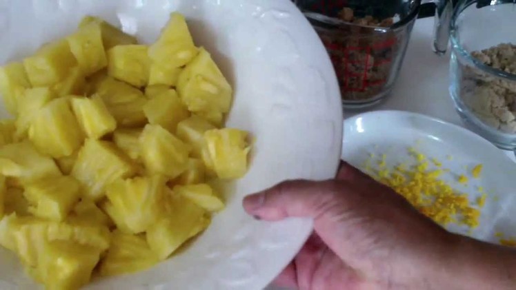 How to make homemade Pineapple Jam