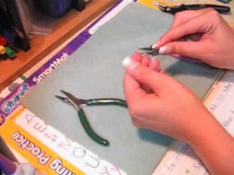 How To Make Your Own Eye Pins - Jewelry Making Tutorial