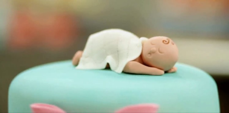 How to Prep Fondant for a Baby Figurine | Cake Decorations
