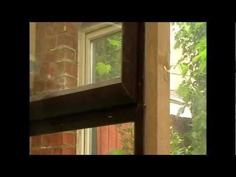 How to remove a UPVC Window