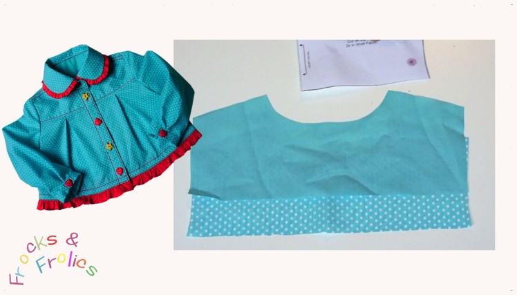 How to sew a Shirt Yoke - Megan's Rockabilly Blouse