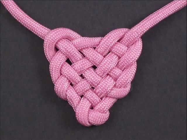 How to Tie a Big Celtic Heart Knot by TIAT