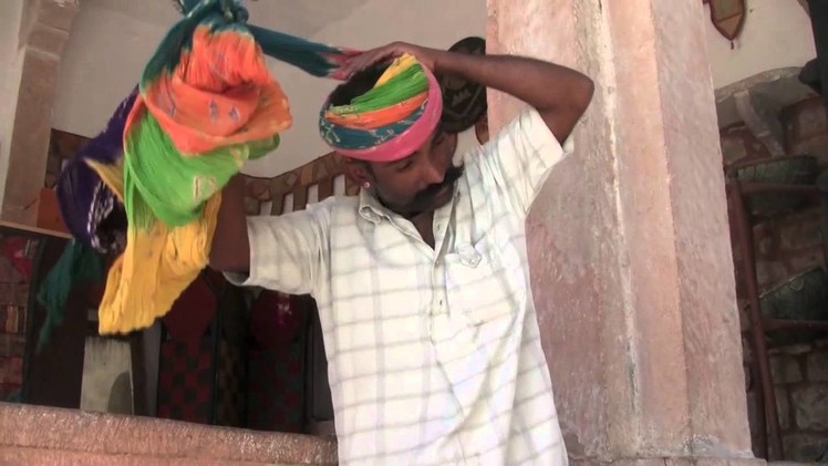 How to Wrap a Rajasthani Turban