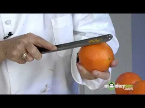 How To Zest An Orange