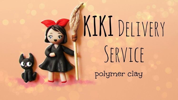 Kiki Delivery Service - Studio Ghibli Series - Polymer Clay Tutorial
